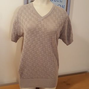 Loren Scott short sleeve sweater